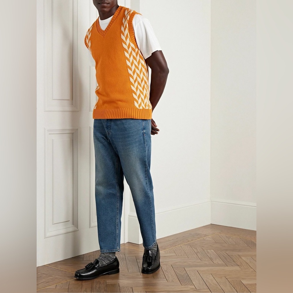 NN07 frey tapered leg jeans in mid blue 29/30